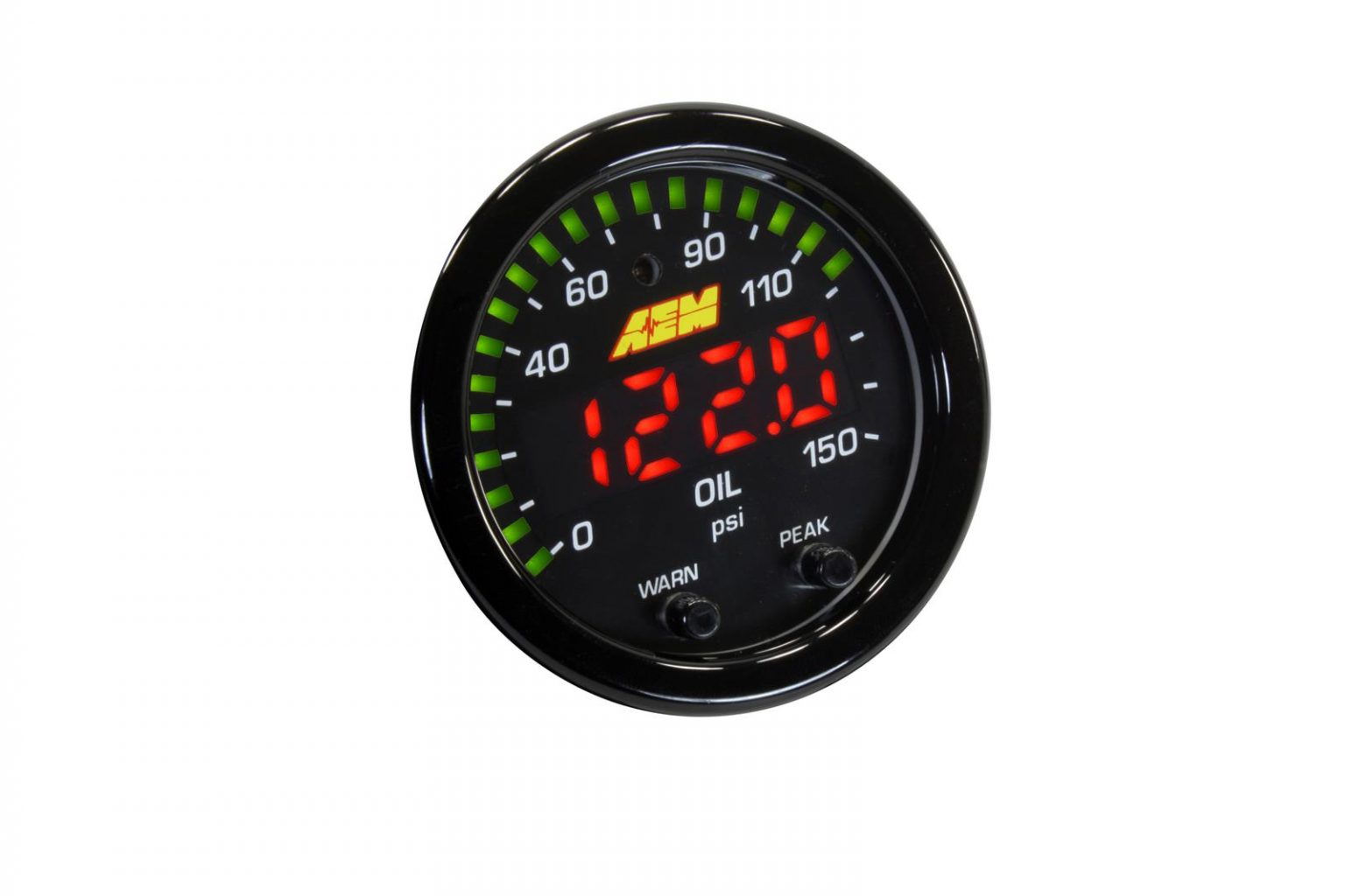 AEM XSeries 0150 Oil Pressure Gauge Kit Perfect Tuning